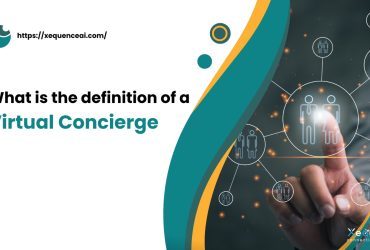 What is the definition of a virtual concierge?